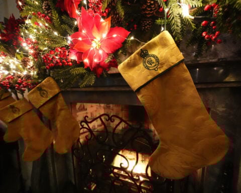 King Charles III’s charity auctions Christmas stockings made from Sandringham drapes