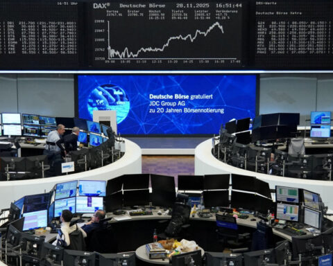 European shares kick off December on negative note; Airbus slides