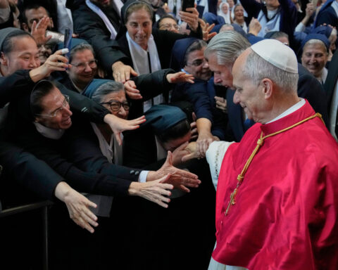 The Latest: Pope Leo celebrates Lebanon's interfaith coexistence as he visits holy sites