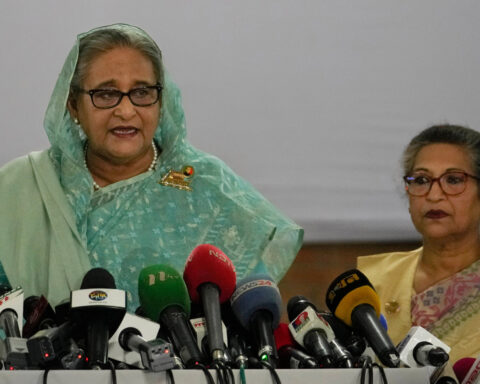 Bangladesh's ex-leader Hasina and her British lawmaker niece both found guilty of corruption