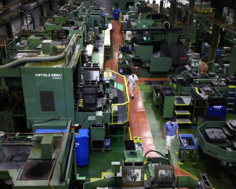 Japan's factory activity decline slows in November, PMI shows