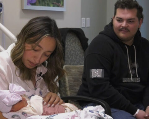 'A Thanksgiving never to be forgotten' parents recount baby born on interstate