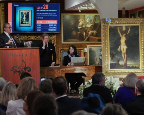 A long-lost Rubens painting depicting Crucifixion sells for $2.7 million
