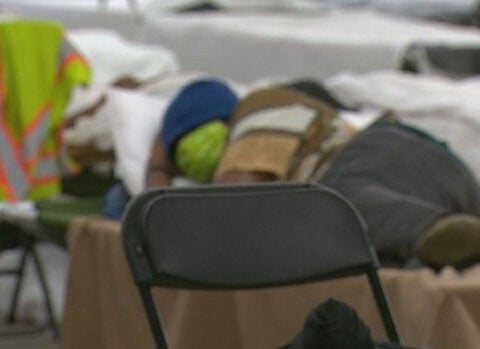 Team distributes blankets, clothing and care kits to people experiencing homelessness