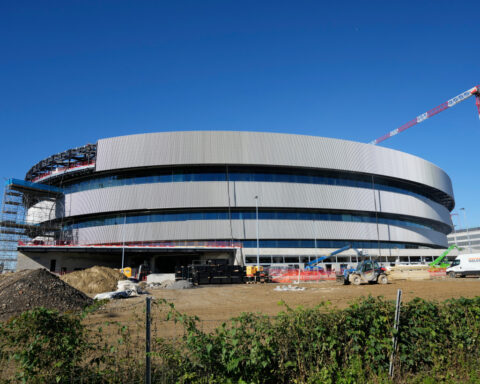 No backup plan for Milan Olympic ice hockey arena as construction goes down to the wire