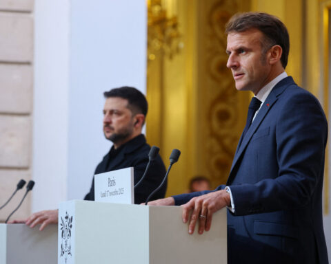 Ukraine's Zelenskiy to visit Macron in Paris on Monday, Elysee says