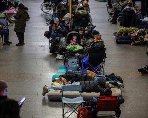 Russian drones, missiles kill one, injure 11 in Kyiv, cause damage