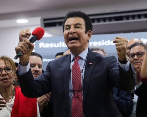 Centrist Nasralla takes slim lead in Honduran presidential election plagued by delays as Trump alleges fraud