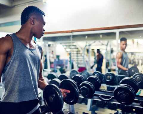 No matter how he ate or exercised, he never felt muscular enough. Then he hit rock bottom