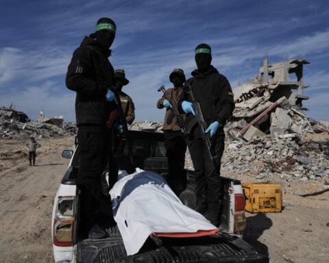 Israel launches airstrike in southern Gaza after earlier attack by militants wounded 5 soldiers