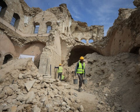 Gazans race to preserve cultural heritage damaged in war