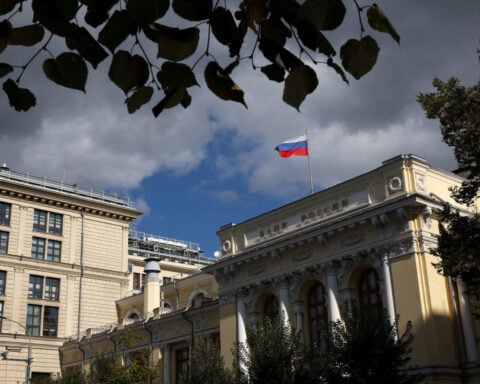 Russian central bank expected to cut key rate by 50 bps to 16% at December meeting