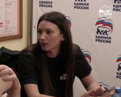 Woman suspected by France of spying has ties to Kremlin proxies, social media posts show