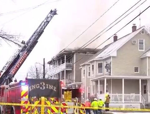 3 taken to hospital after crews battle fire that impacted three buildings; 30 displaced