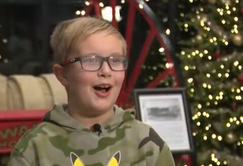 Boy clears fire hydrant, helps firefighters save lives