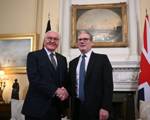 Germany's president gets a royal welcome at start of the first UK state visit in 27 years