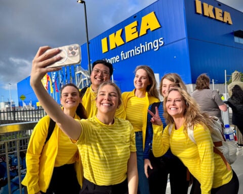 Ikea finally arrives in New Zealand. Even the country’s leader came out to celebrate