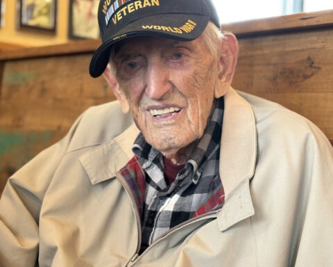 101-year-old Iwo Jima hero shares a century of memories through a weekly tradition
