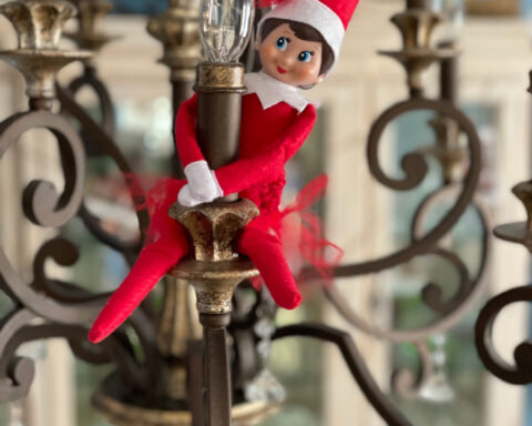 Parents under pressure offer creative tips for moving Santa's spy Elf on the Shelf