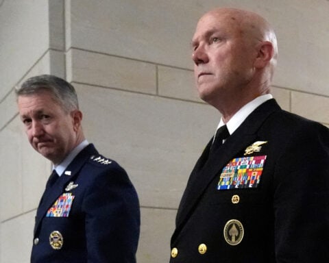 Admiral says there was no 'kill them all' order in boat attack, but video alarms lawmakers