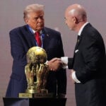FIFA gives President Donald Trump a peace prize in a departure from its traditional focus on sport