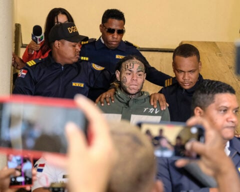 Rapper Tekashi 6ix9ine gets 3 months in prison for violating probation in gang case