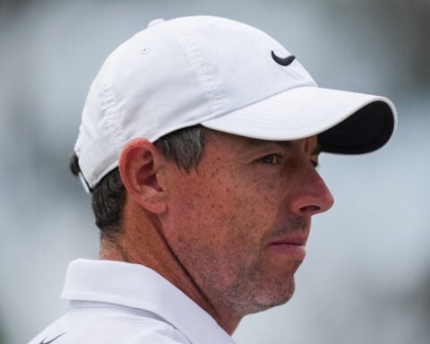 Banana peel moment! A slippery slope for McIlroy during his 3rd round at the Australian Open