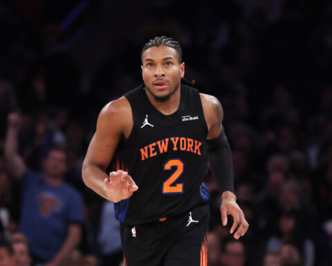 Knicks jump out to a 23-0 lead over the Jazz, largest in the NBA since detailed play-by-play began