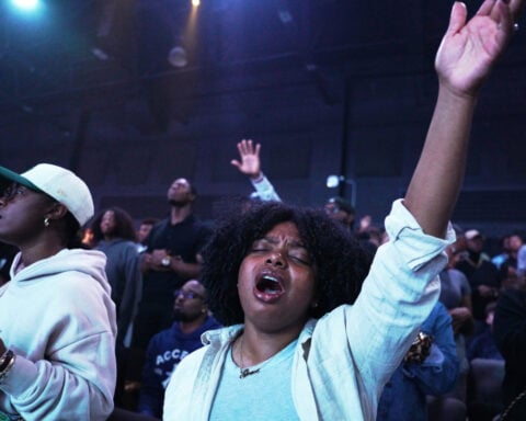 Young adults are waiting in line to worship at this fast-growing Atlanta church