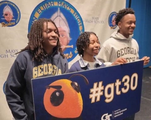 Atlanta high school students surprised with early acceptance into Georgia Tech