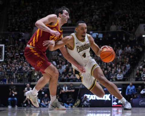No. 10 Iowa State takes down No. 1 Purdue, 81-58
