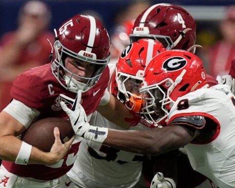 A dismal performance in the SEC title games puts Alabama's playoff hopes in jeopardy