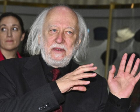 Nobel literature laureate Krasznahorkai delivers rare lecture in Stockholm