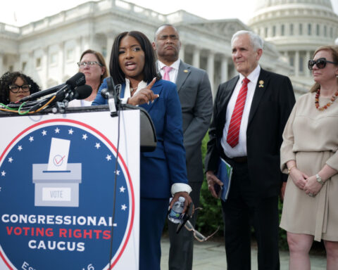 Jasmine Crockett scrambles Democrats as she weighs a last-minute Texas Senate run