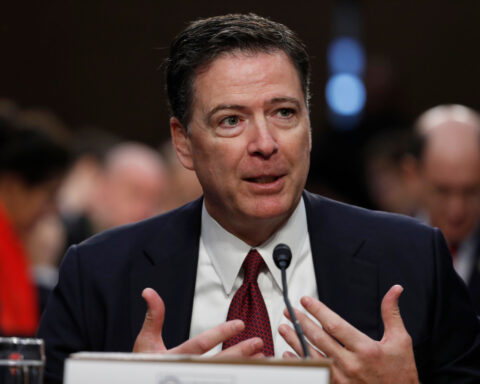 Judge temporarily blocks Justice Department’s use of evidence in dismissed Comey case