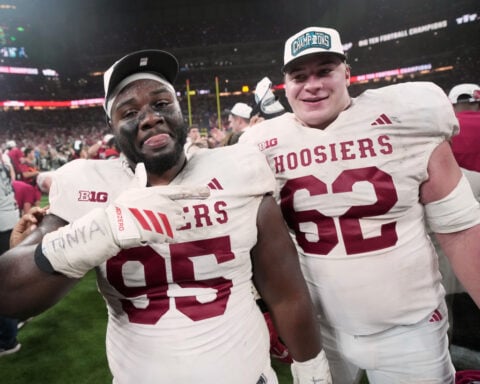 Indiana grabs top seed in College Football Playoff, Alabama and Miami make it; Notre Dame left out