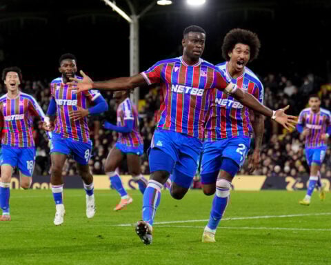 Guehi's late goal lifts Crystal Palace to 4th place in Premier League