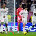 Nine-man Real Madrid loses at home for the 1st time this season