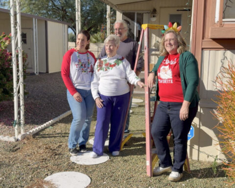 Holiday helpers bring Christmas spirit to senior