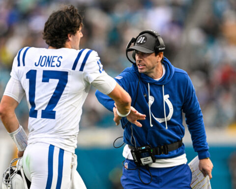 Colts bringing Philip Rivers for workout with top quarterbacks Daniel Jones and Riley Leonard hurt