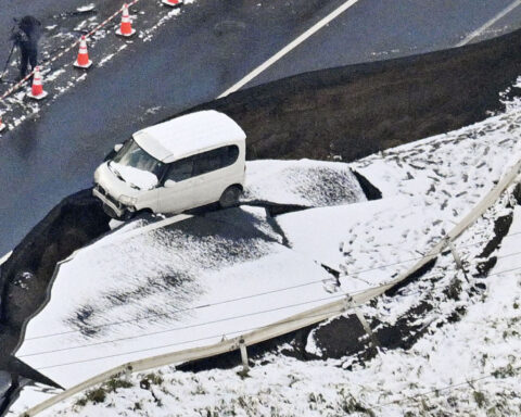 Magnitude 7.5 quake in northern Japan injures 23 people and triggers a 2-foot tsunami