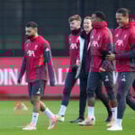 No words this time, just a photo from Mohamed Salah as his Liverpool future hangs in doubt