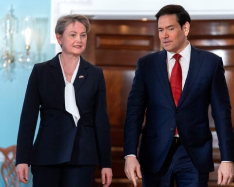 UK sanctions Russian and Chinese firms suspected of being 'malign actors' in information warfare