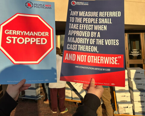 Opponents of Trump-backed redistricting in Missouri submit a petition to force a public vote