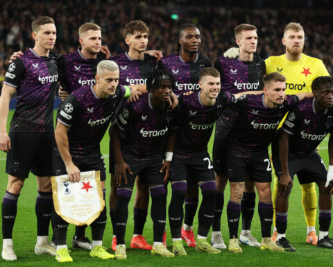 Rainbow flag moved to new location at Tottenham's stadium after Slavia Prague request