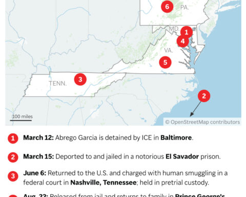 Abrego Garcia won release from detention. He must check in with immigration officials 14 hours later
