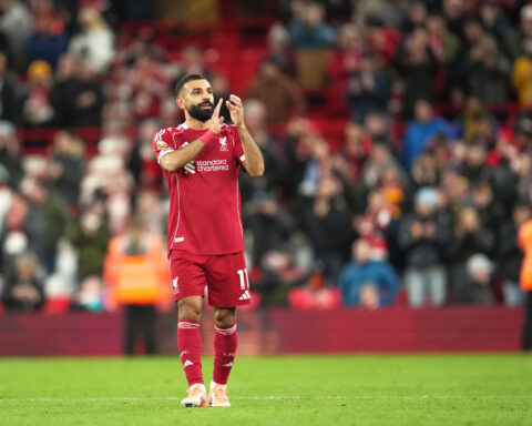 Slot says 'no issue' with Salah after Egypt star recalled for Liverpool win