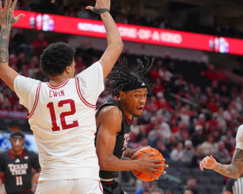 Brazile leads No. 17 Arkansas to 93-86 win over No. 16 Texas Tech in rematch of Sweet 16 game