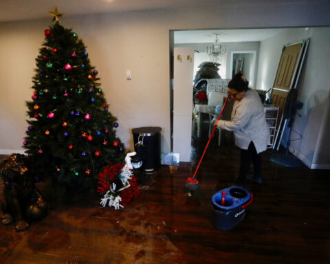 Arctic air mass pushes to the U.S. South; Midwest also bracing for dangerous wind chills