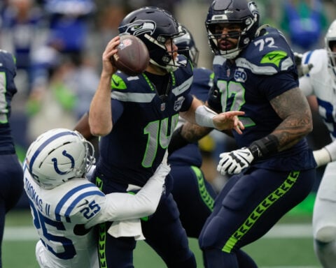 Seahawks outlast Philip Rivers and Colts 18-16 on Jason Myers' 56-yard field goal